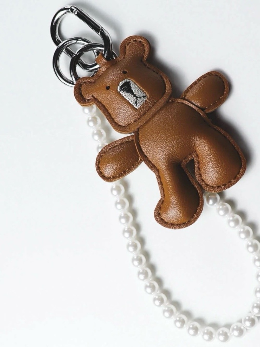 Nikuman Dreamy Pearl Collection Teddy Bear Bag Charm